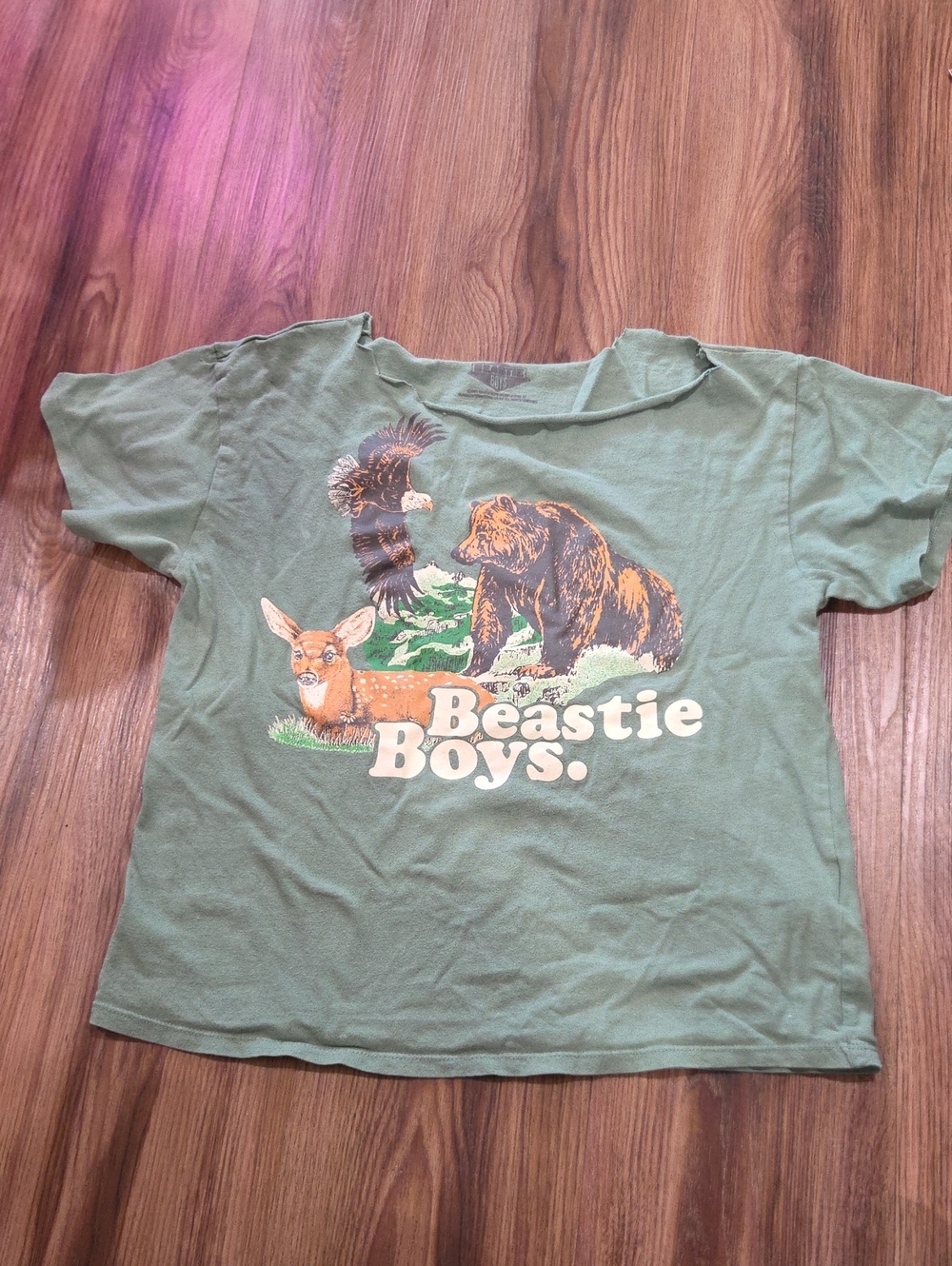 Beastie Boys Crop Graphic Tee